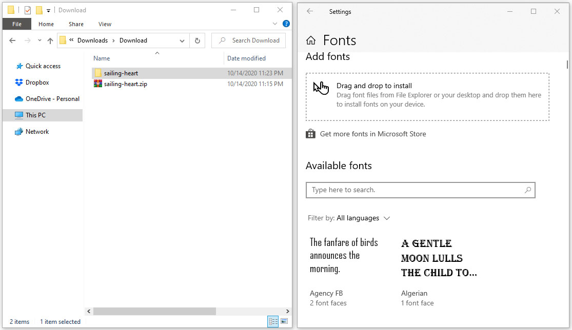 download a font for word in a mac